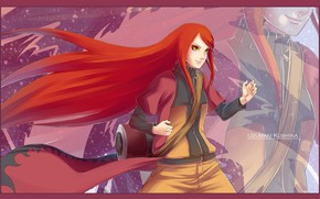 naruto, uzumaki kushina, girl