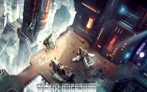 cloud imperium, Chris Roberts, city, future