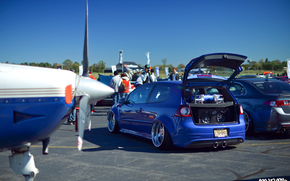 fitment, CDs, cars, blue, a pretty