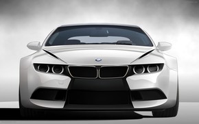 bmw, rz, m6, car, BMW, machine, White