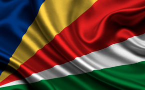 seychelles, satin, flag, flag, Seychelles, Seychelles