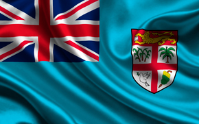 fiji, satin, flag, Fiji, Atlas, flag