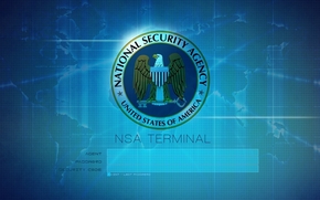 nsa, terminal, logotip