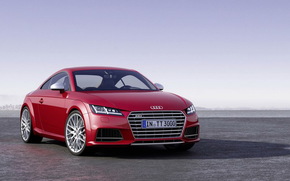 audi, TT, Audi, red, new