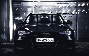 audi, RS6, Audi, black devil