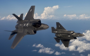 United States Air Force, The two fighters, Fifth-generation fighter, Inconspicuous, in the air