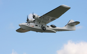 plane, flight, "Catalina", antisubmarine, Sea, patrol