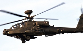 helicopter, sky, the United States Army, main, impact