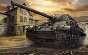 Art, SAU, Jagdtiger, World of Tanks Generals