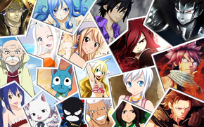 Fairy Tail, Fairy Tail, Lucy Serdobol, Laksas, Laxus, Elsa Scarlet, Erza Scarlet, Master Makarov, Makarov Dreyar, Mirazhanna Strauss, Lisan Strauss, Elfman Strauss, Elfman Strauss, Gray frostbite, Gray Fulbaster, Gray Fullbuster, Luo rain